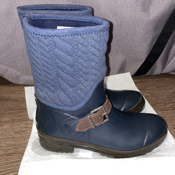 Sperry Navy Blue Rain Boots SIZE 6 - Picture 2 of 7